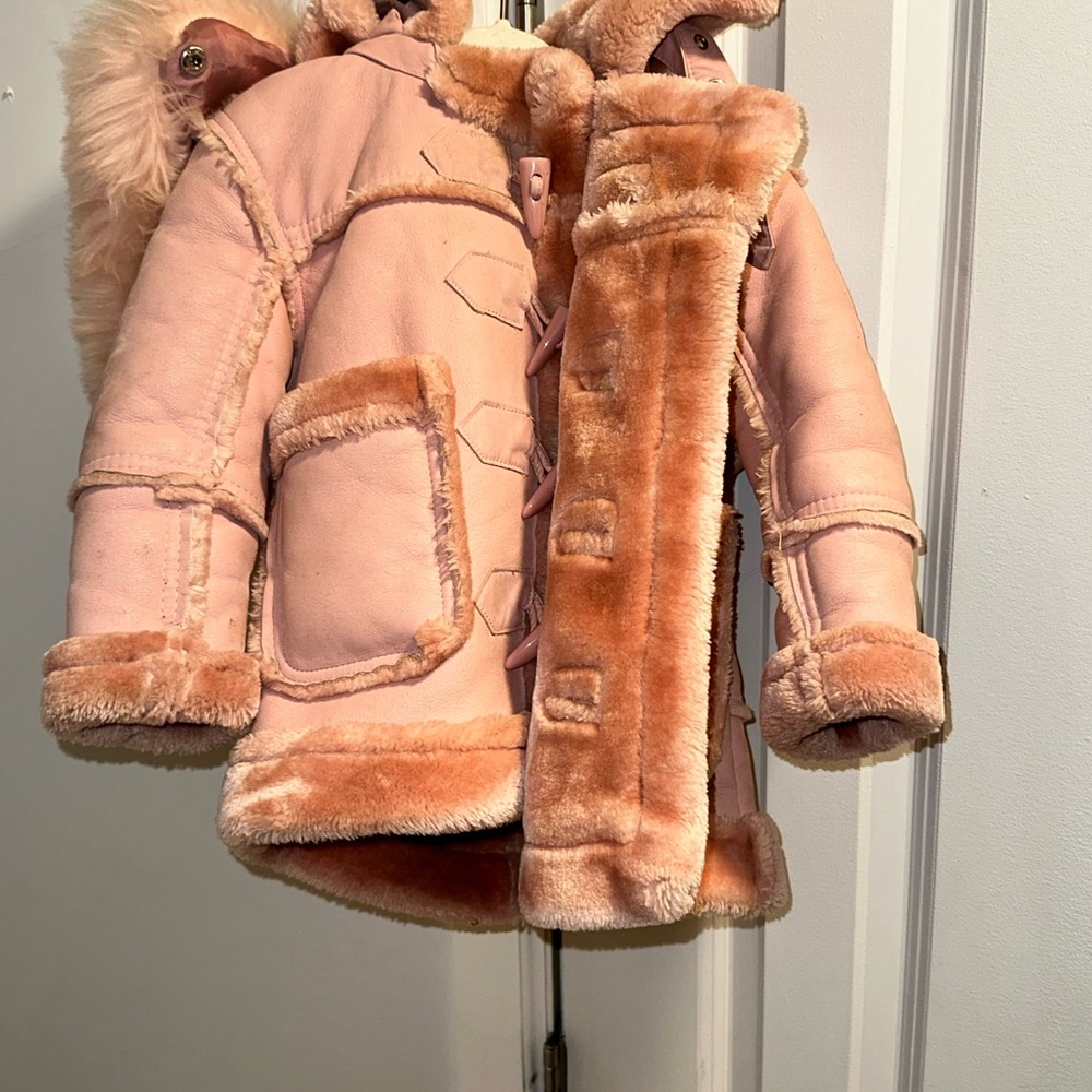 Jordan Craig Kids Pink Faux Fur Jacket